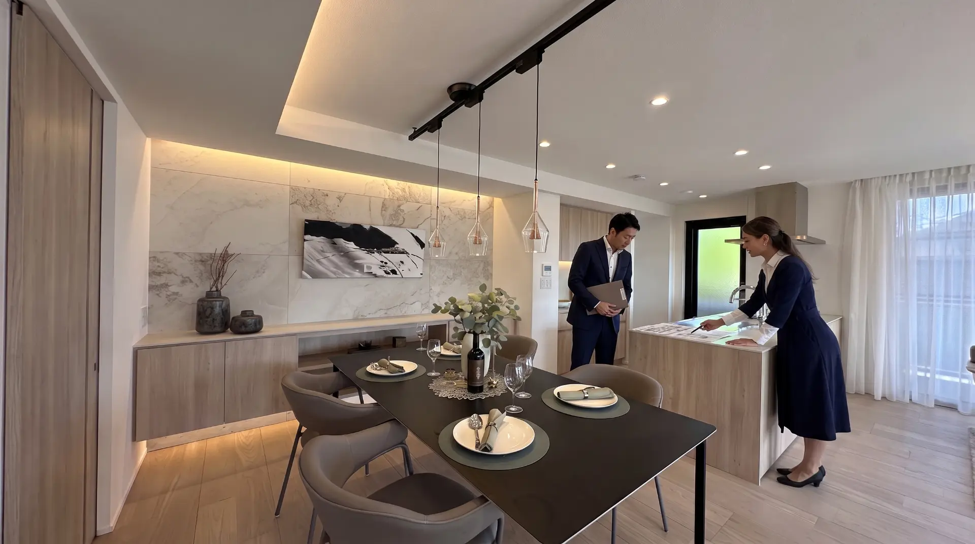 Visite d'un appartement à Tokyo avec un accompagnateur francophone